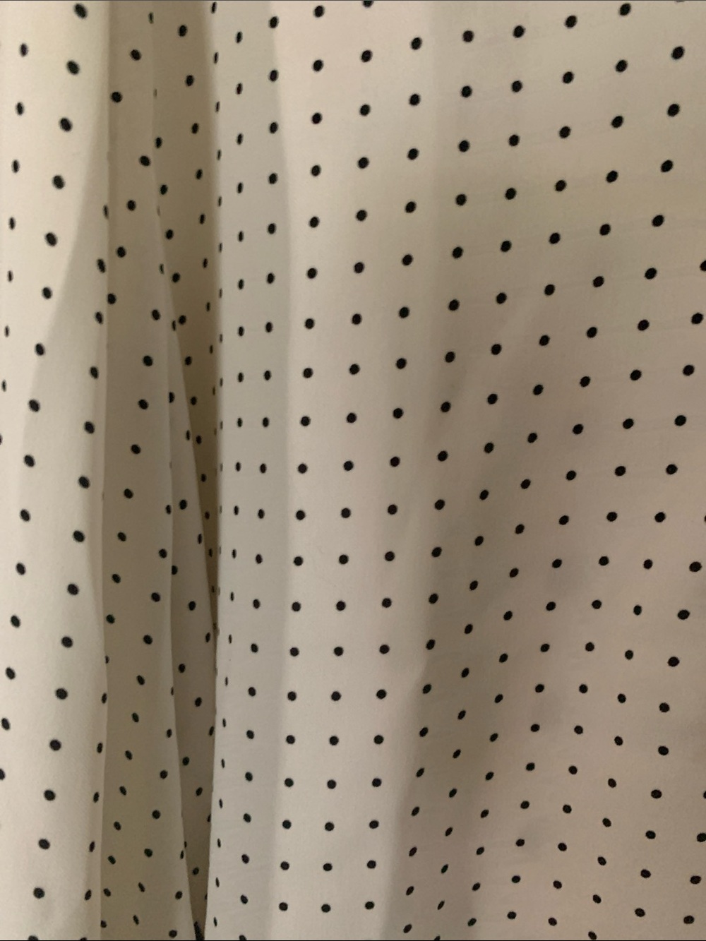 Chico's White Blouse with Black Polka Dots - Picture 7 of 12